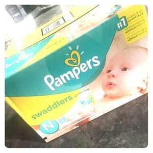 Newborn swaddler pampers
